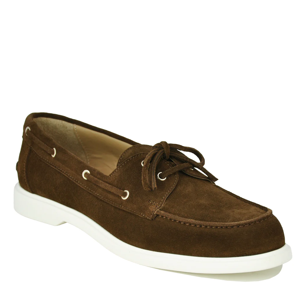 Pam Suede Tie Flat