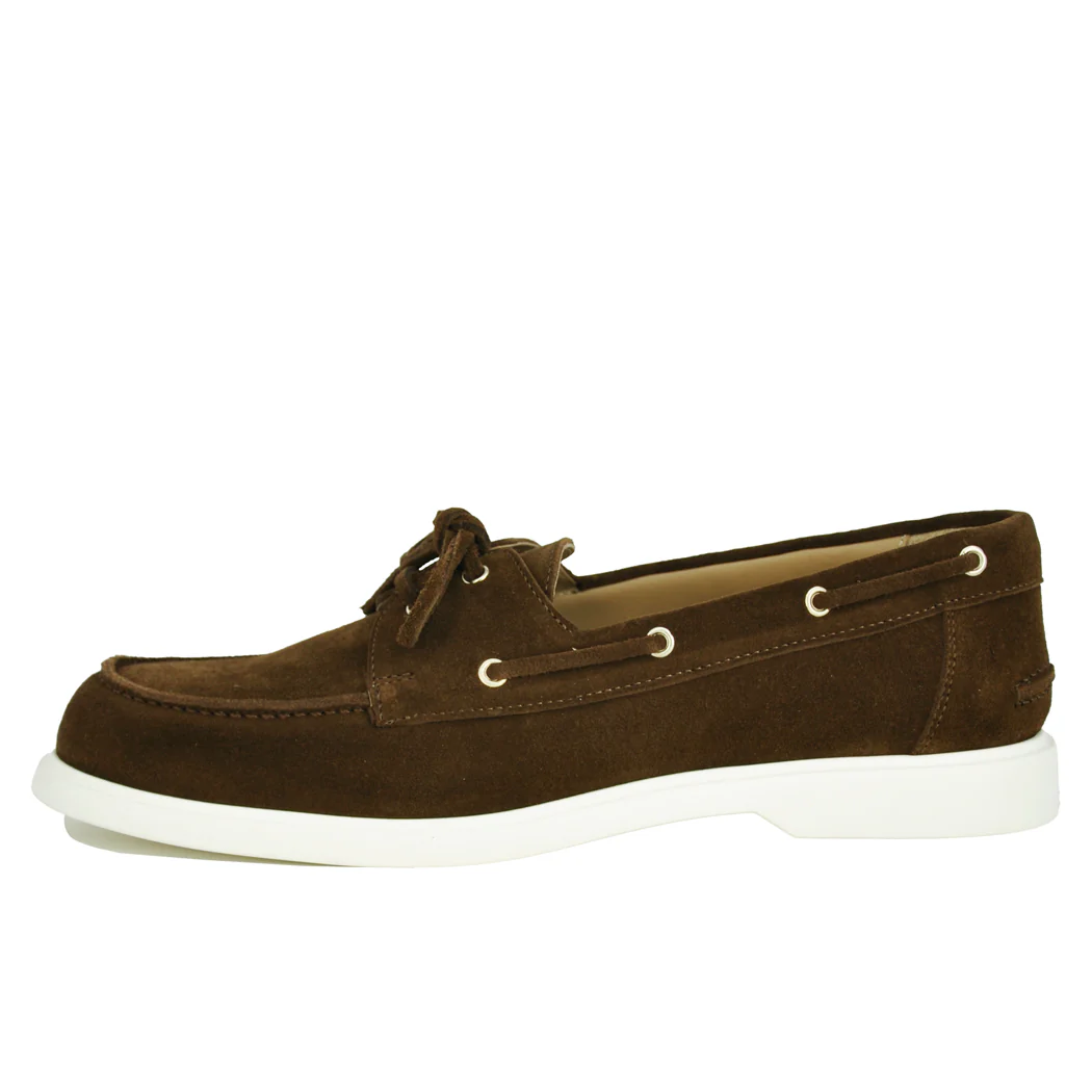 Pam Suede Tie Flat - Image 4