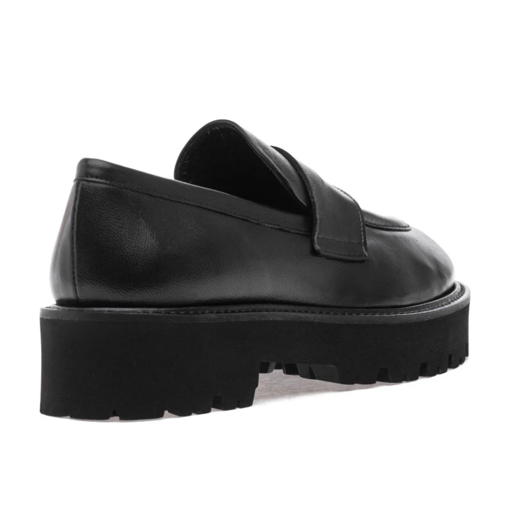 Paulina Leather Lug Loafer - Image 5
