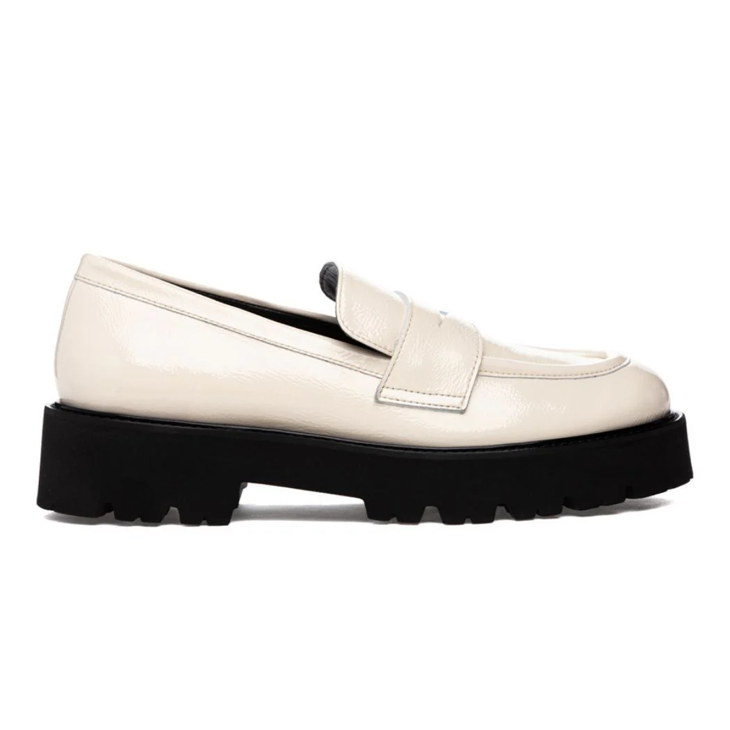 Paulina Patent Leather Lug Loafer - Image 2