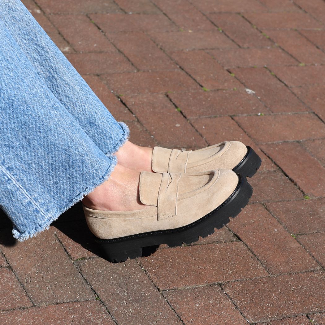 Paulina Suede Lug Loafer - Image 2