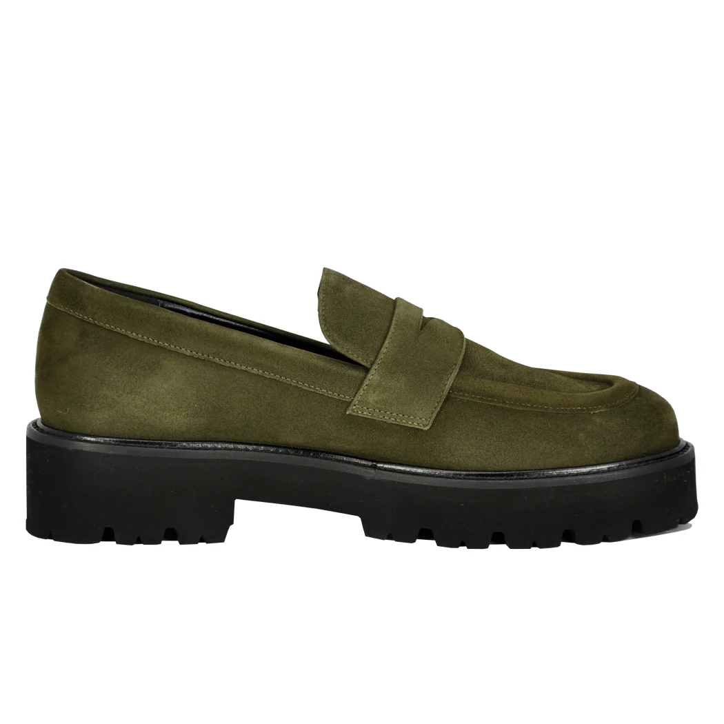 Paulina Suede Lug Loafer - Image 3