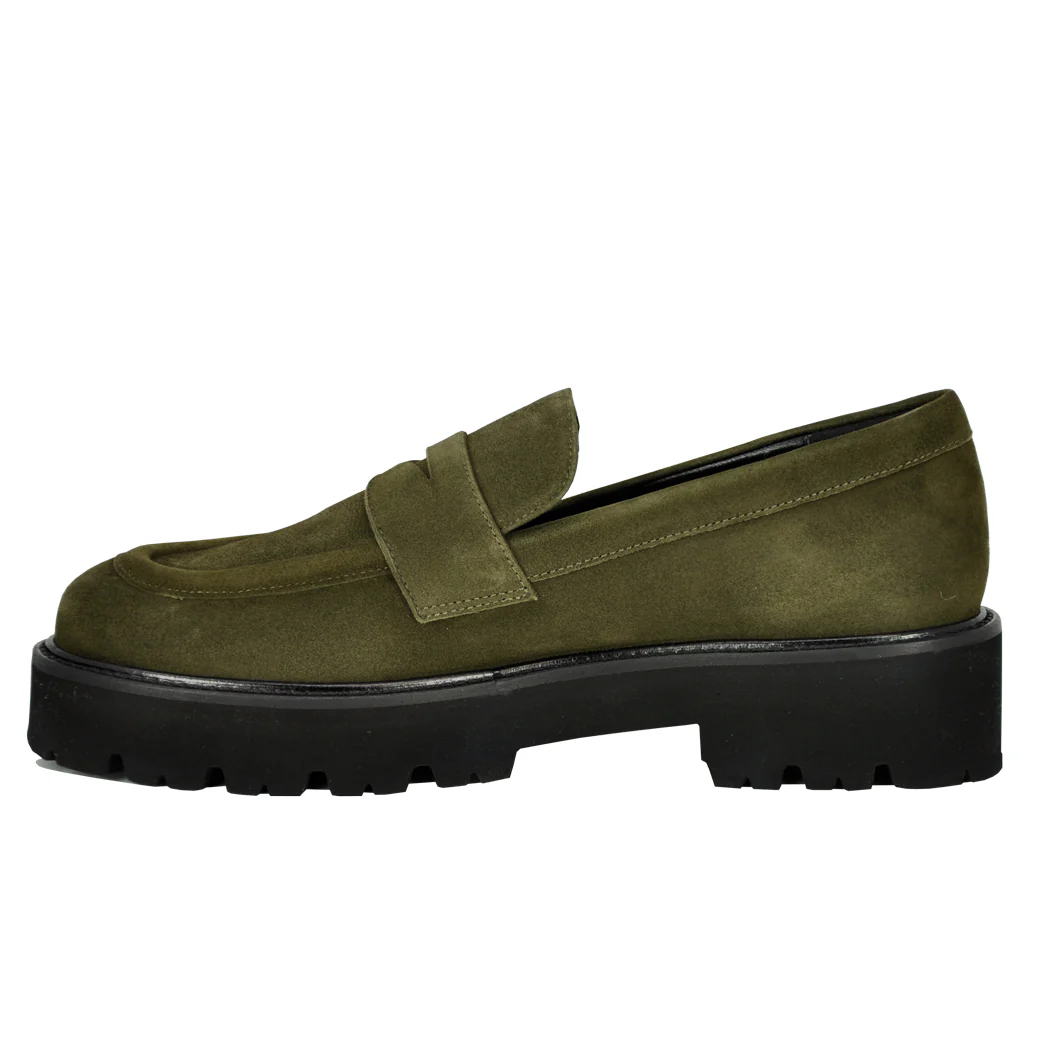 Paulina Suede Lug Loafer - Image 5