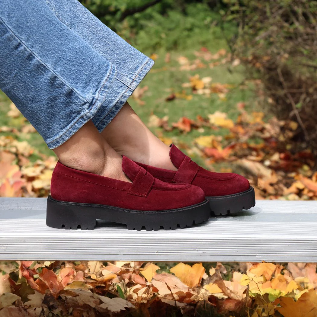 Paulina Suede Lug Loafer - Image 2