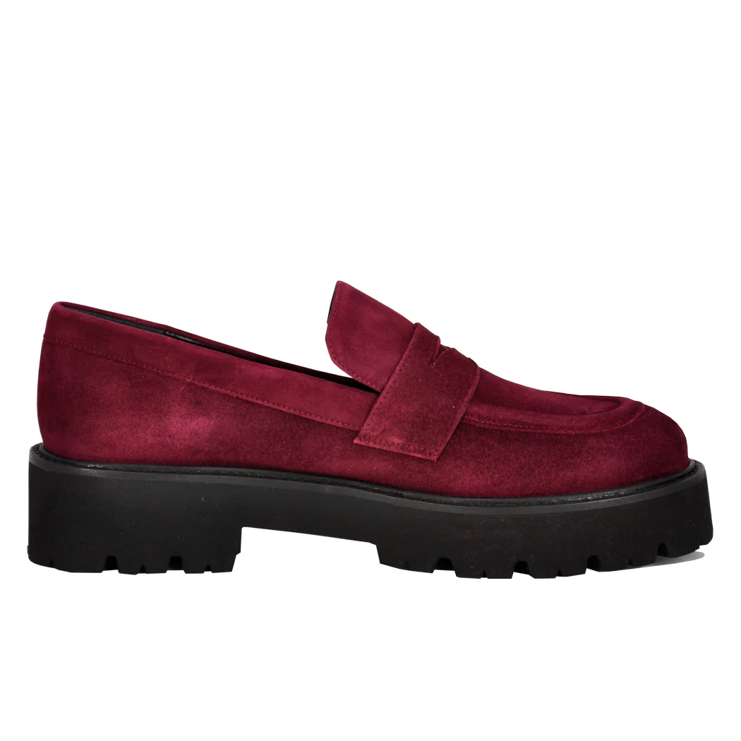 Paulina Suede Lug Loafer - Image 3