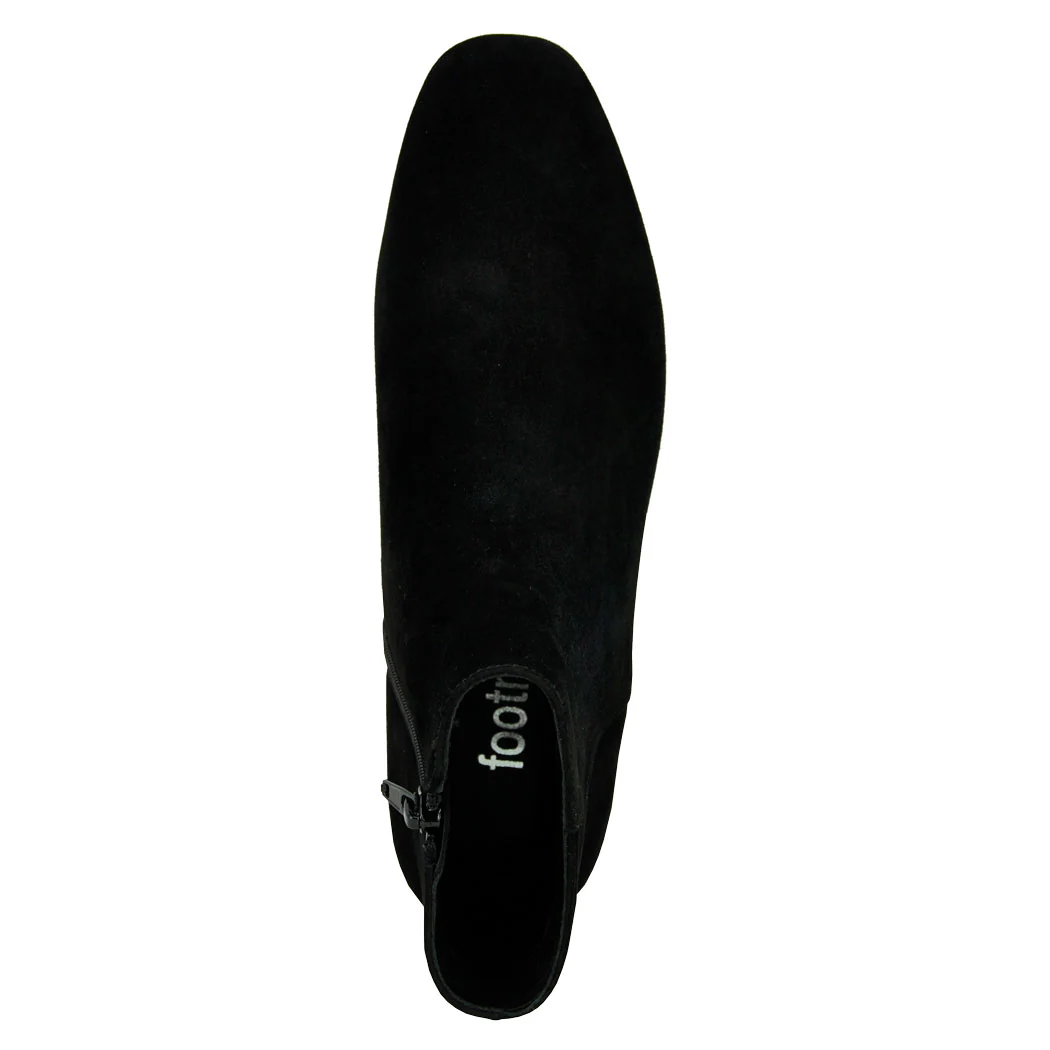 Pensee Suede Low Heel Bootie - Image 3