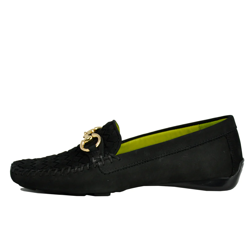 Perlata Suede Buckle Driving Moc - Image 4