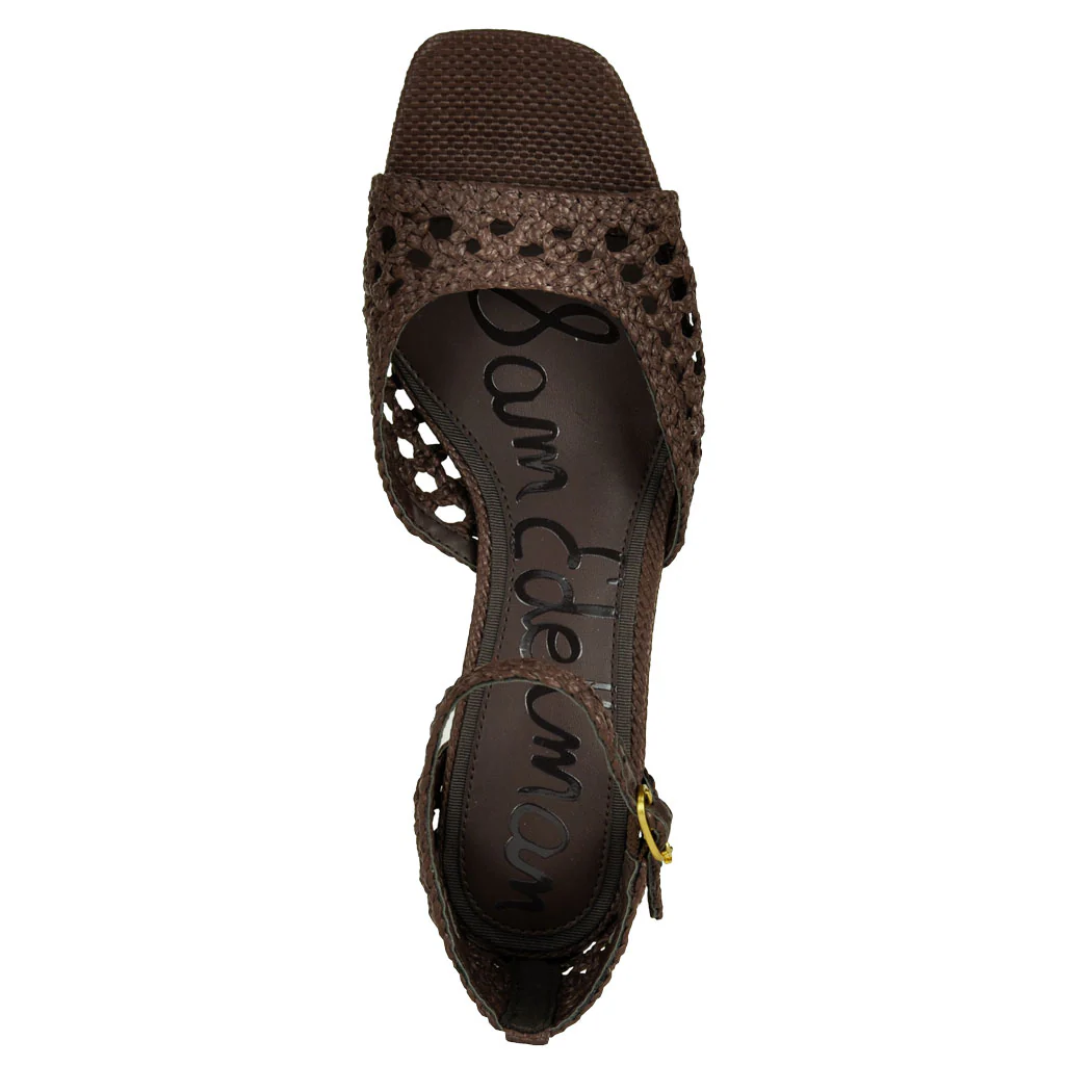 Peyton Woven Heel Sandal - Image 3