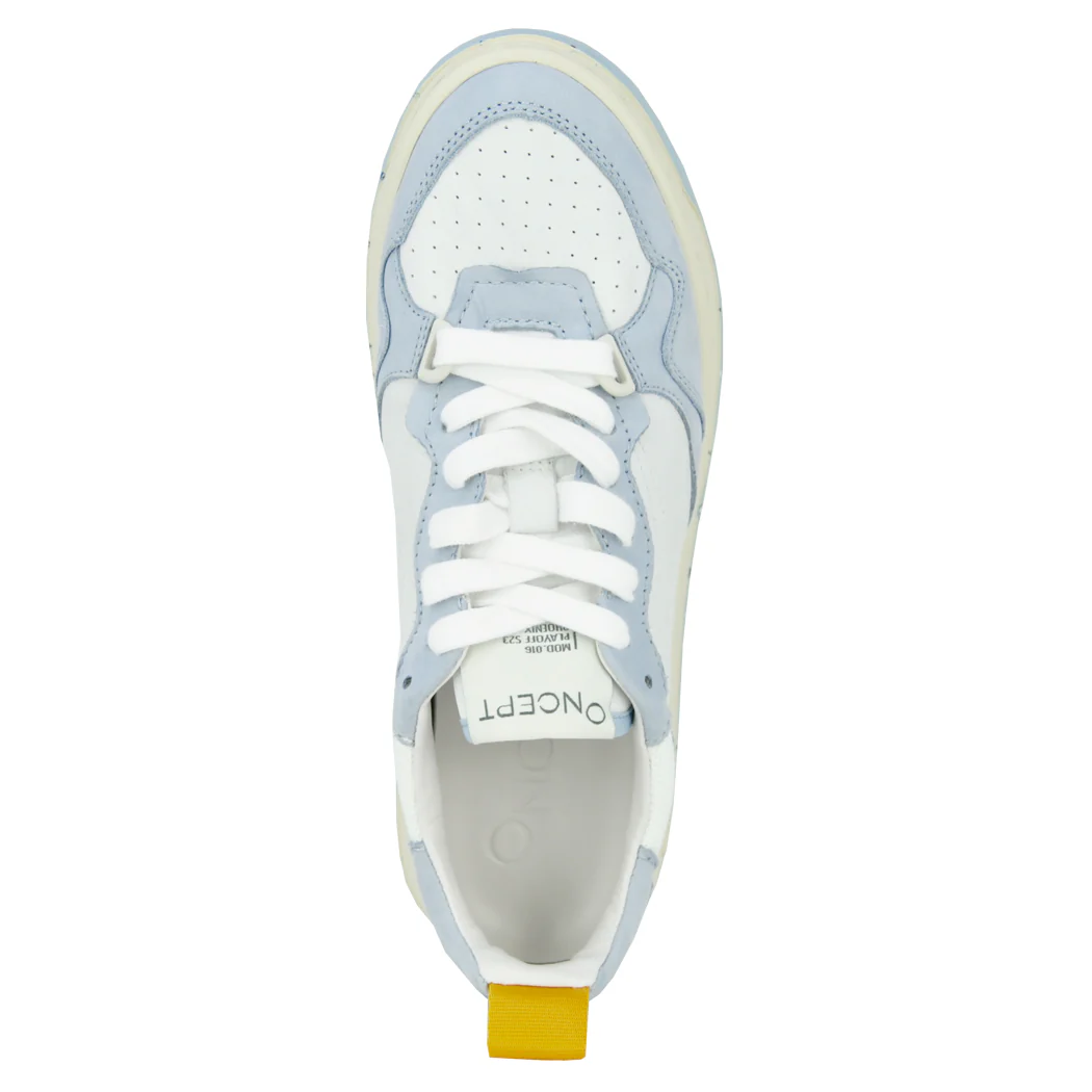Phoenix Blue Leather Fashion Sneaker - Image 3