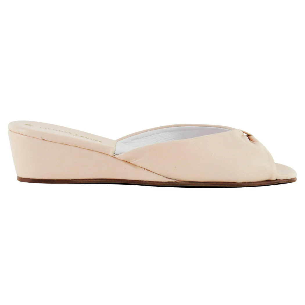 Pillow Leather Open Toe Slipper - Image 2