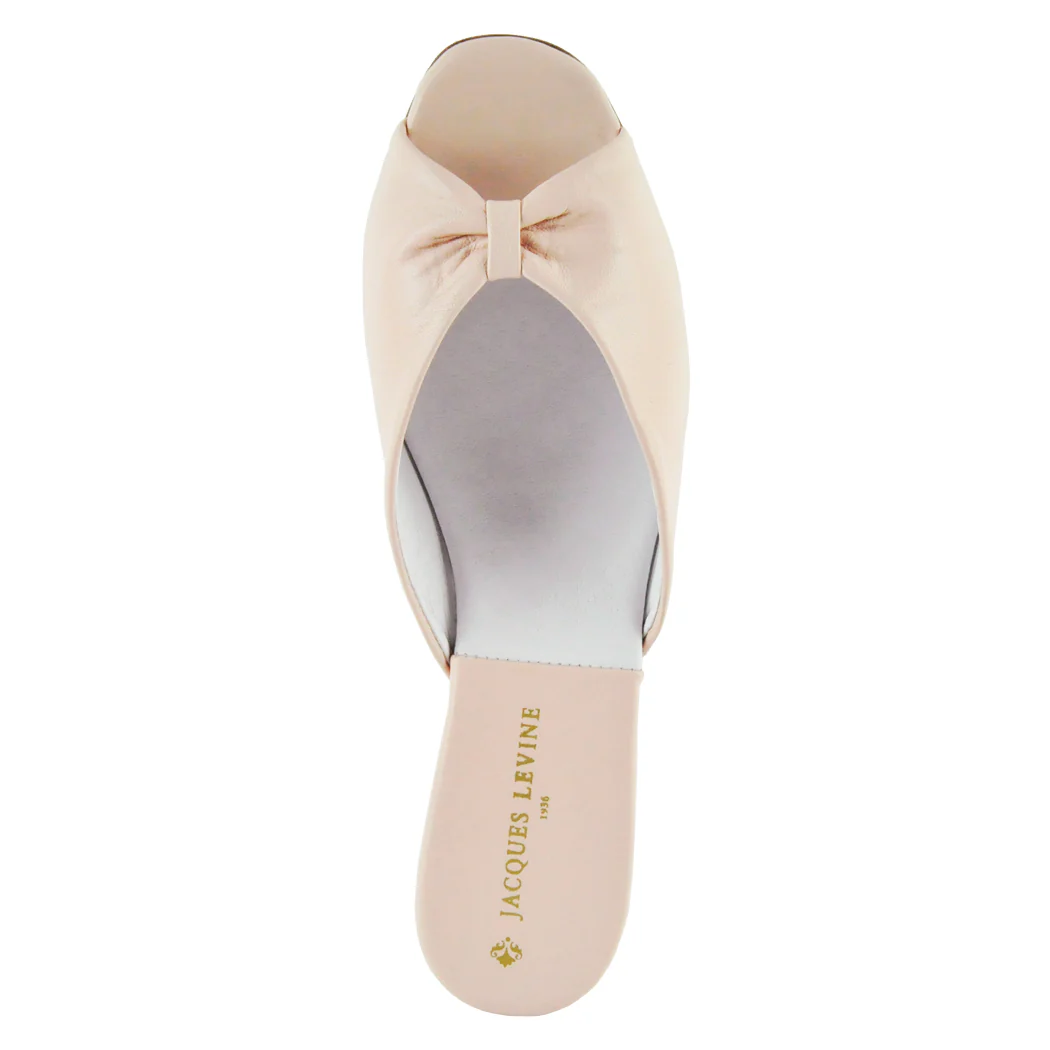 Pillow Leather Open Toe Slipper - Image 3