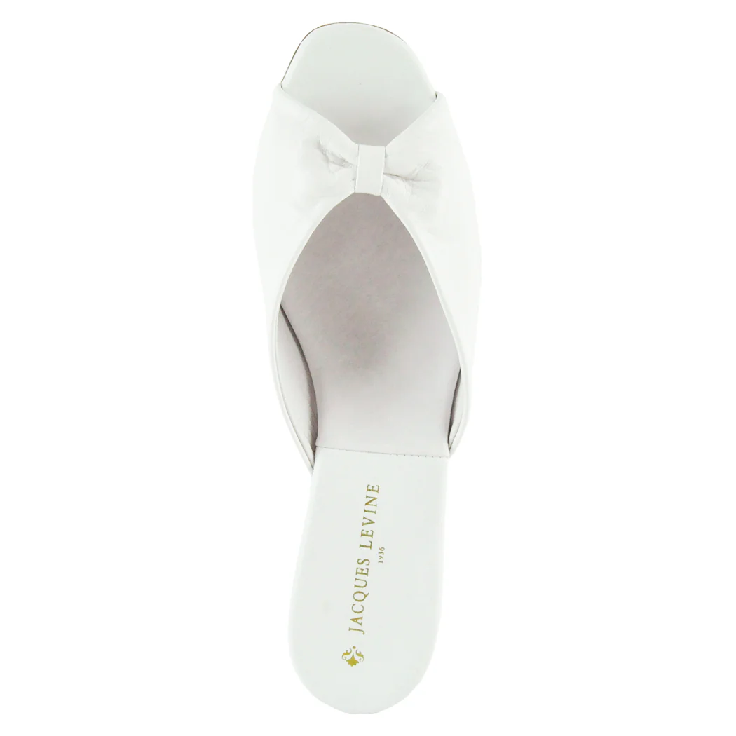 Pillow Leather Open Toe Slipper - Image 3