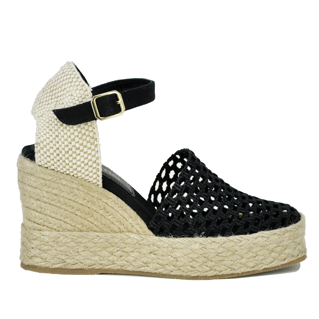 Pookie Fabric Wedge Espadrille - Image 2