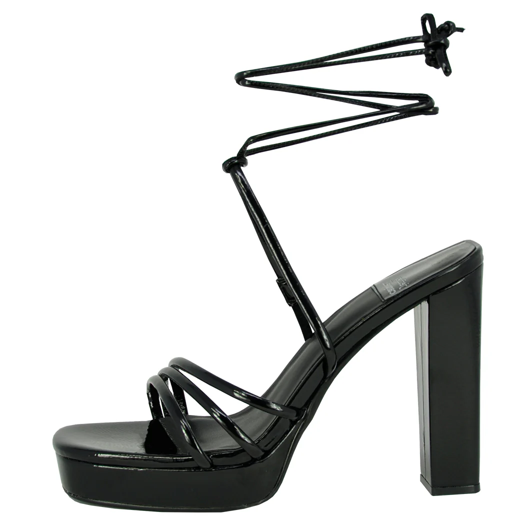 Presecco Platform Leg Wrap Sandal - Image 4