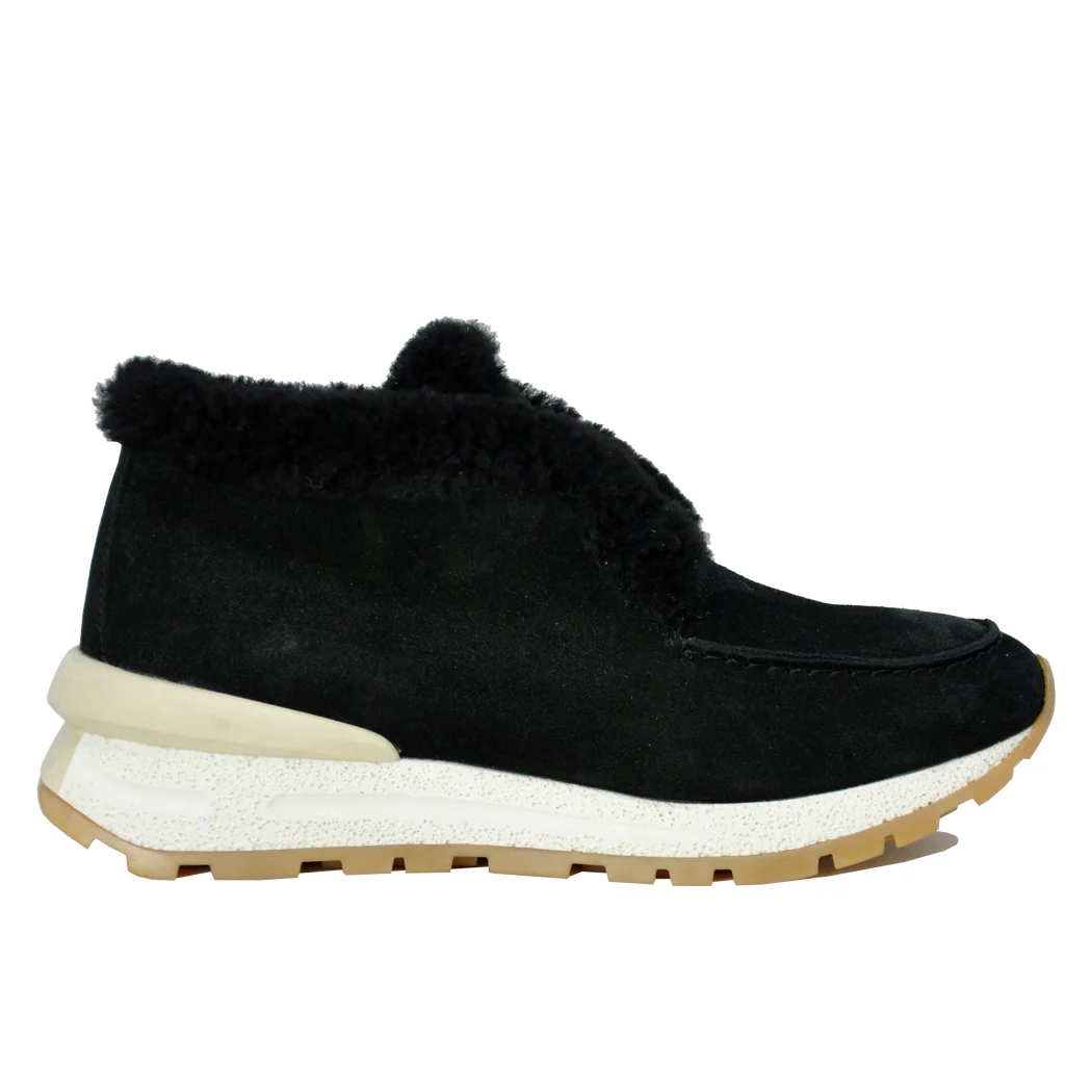 Quinn Suede Shearling Sneaker - Image 2