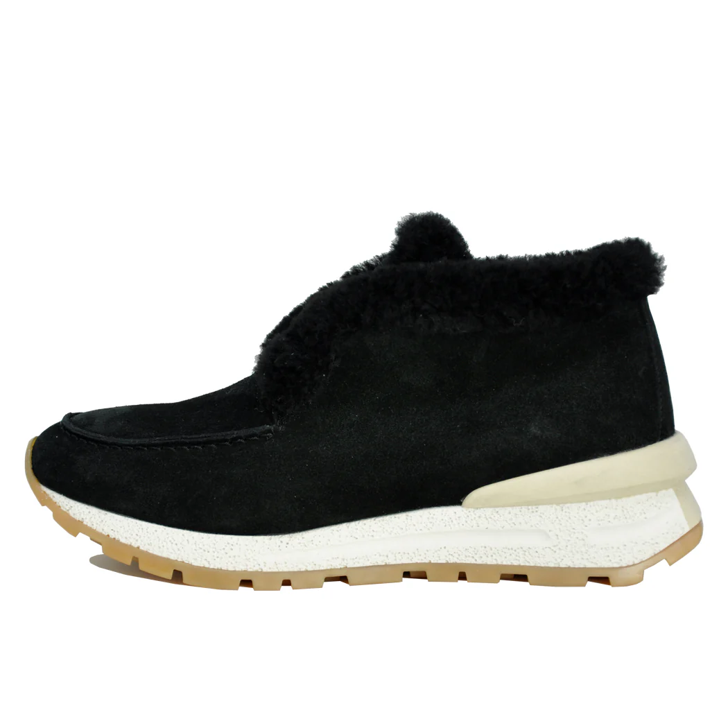 Quinn Suede Shearling Sneaker - Image 4