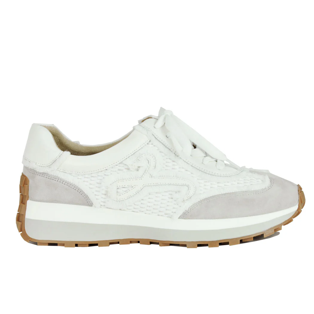 Quiton Raffia Ripped Tie Sneaker - Image 2
