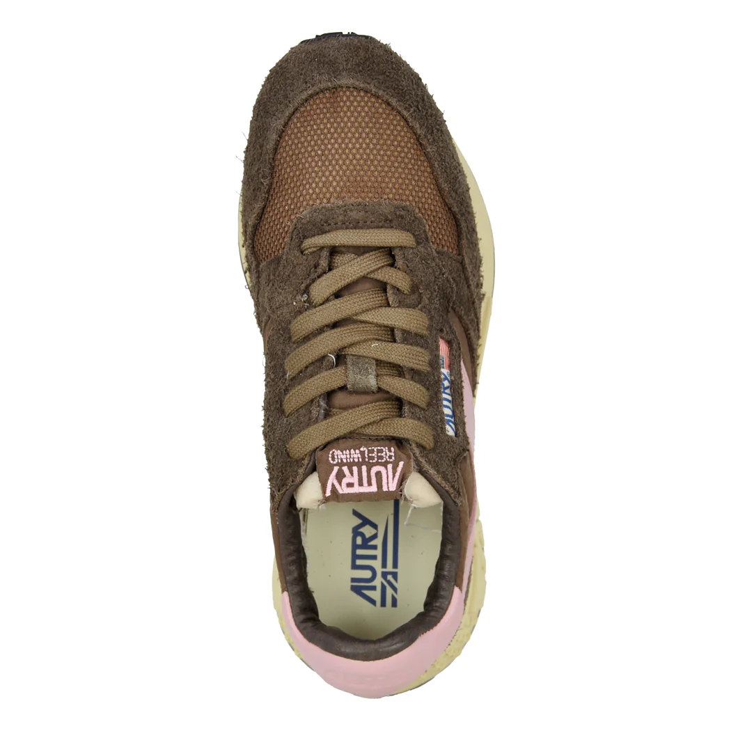 Reelwind-UT12 Nylon Suede Tie Sneaker - Image 3