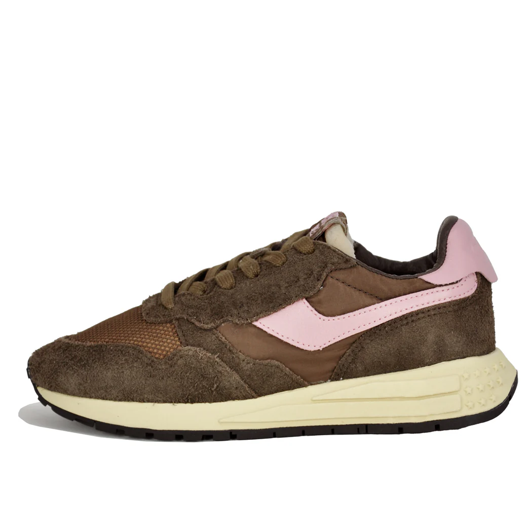 Reelwind-UT12 Nylon Suede Tie Sneaker - Image 4