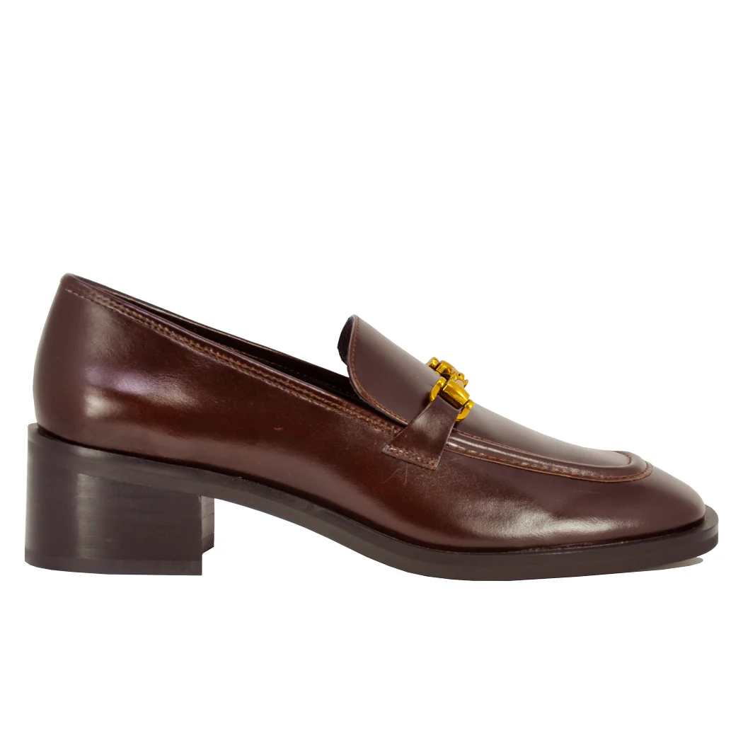 Reid Leather Heel Loafer - Image 2