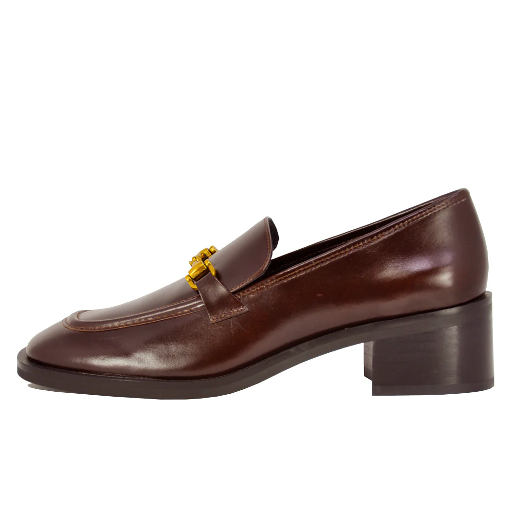 Reid Leather Heel Loafer - Image 4