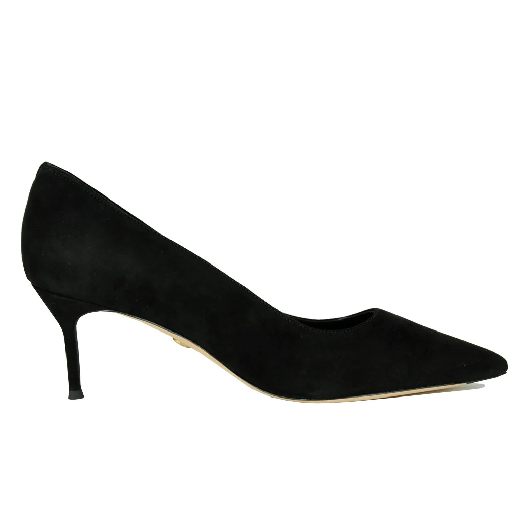 Rita Suede Heel Pump - Image 2