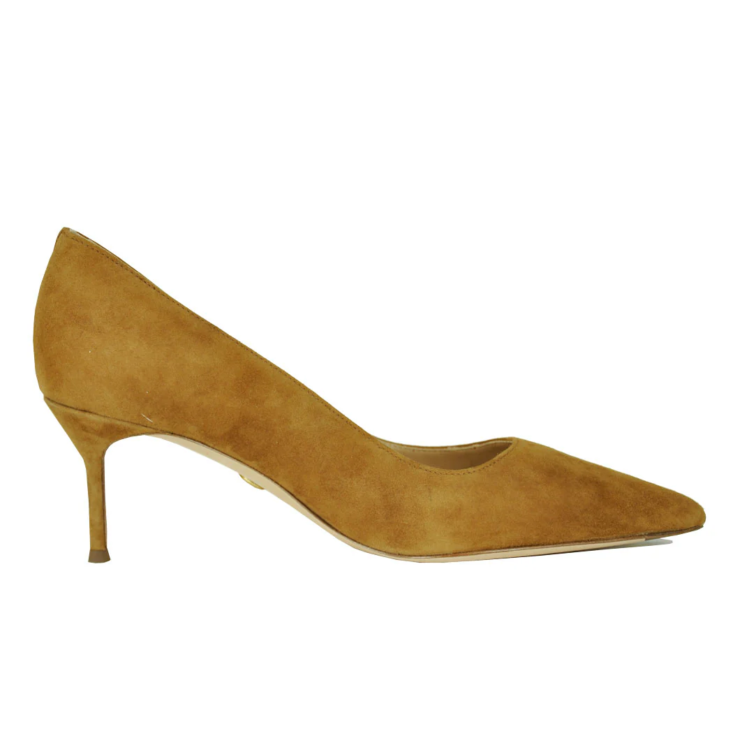 Rita Suede Heel Pump - Image 2