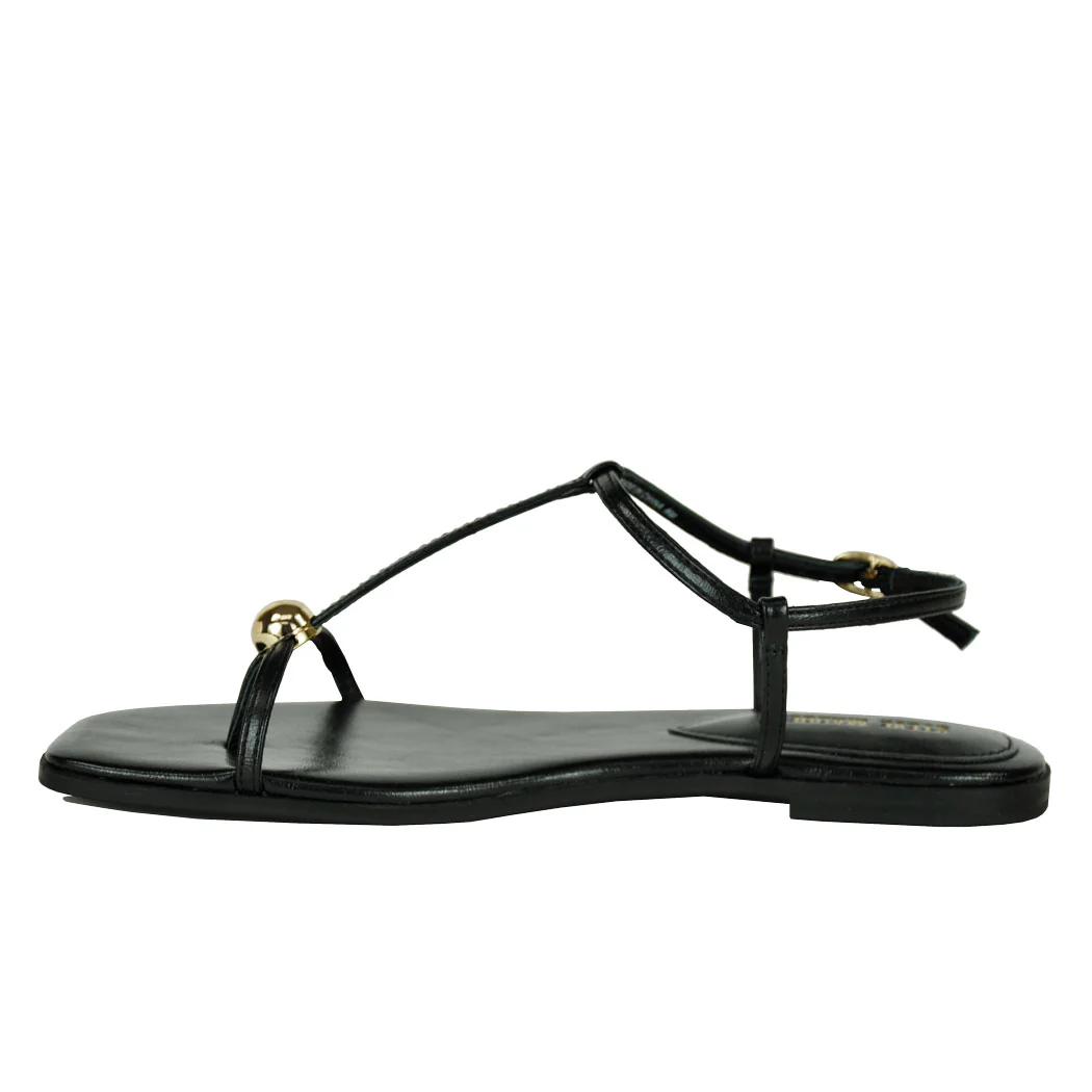 Ritzy Strappy Flat Sandal - Image 4