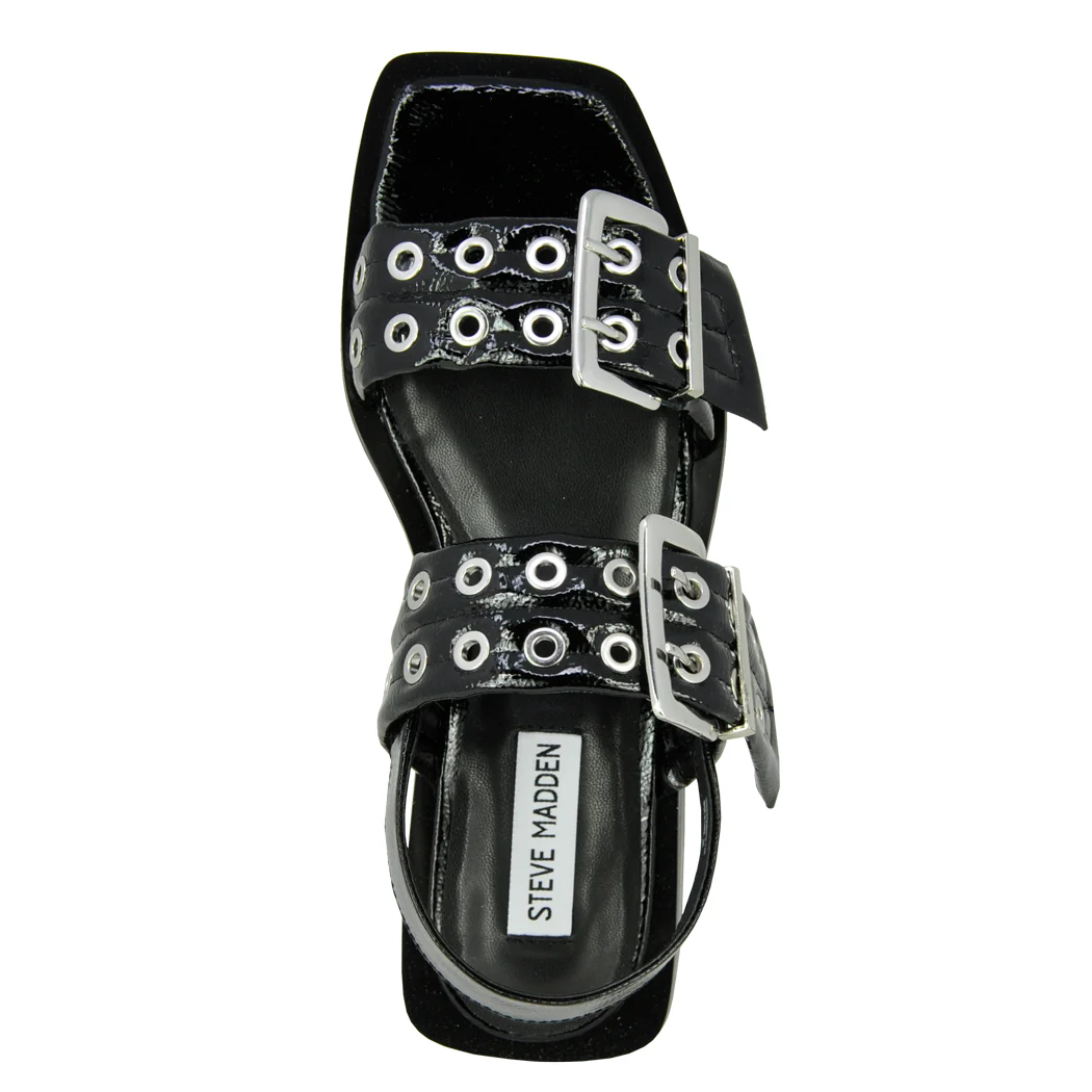 Sandria Flat Double Buckle Sandal - Image 3
