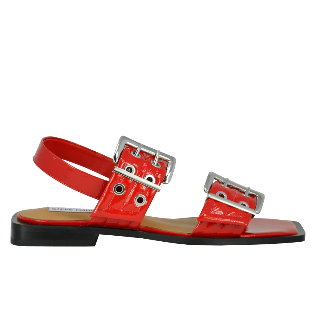 Sandria Flat Double Buckle Sandal - Image 2