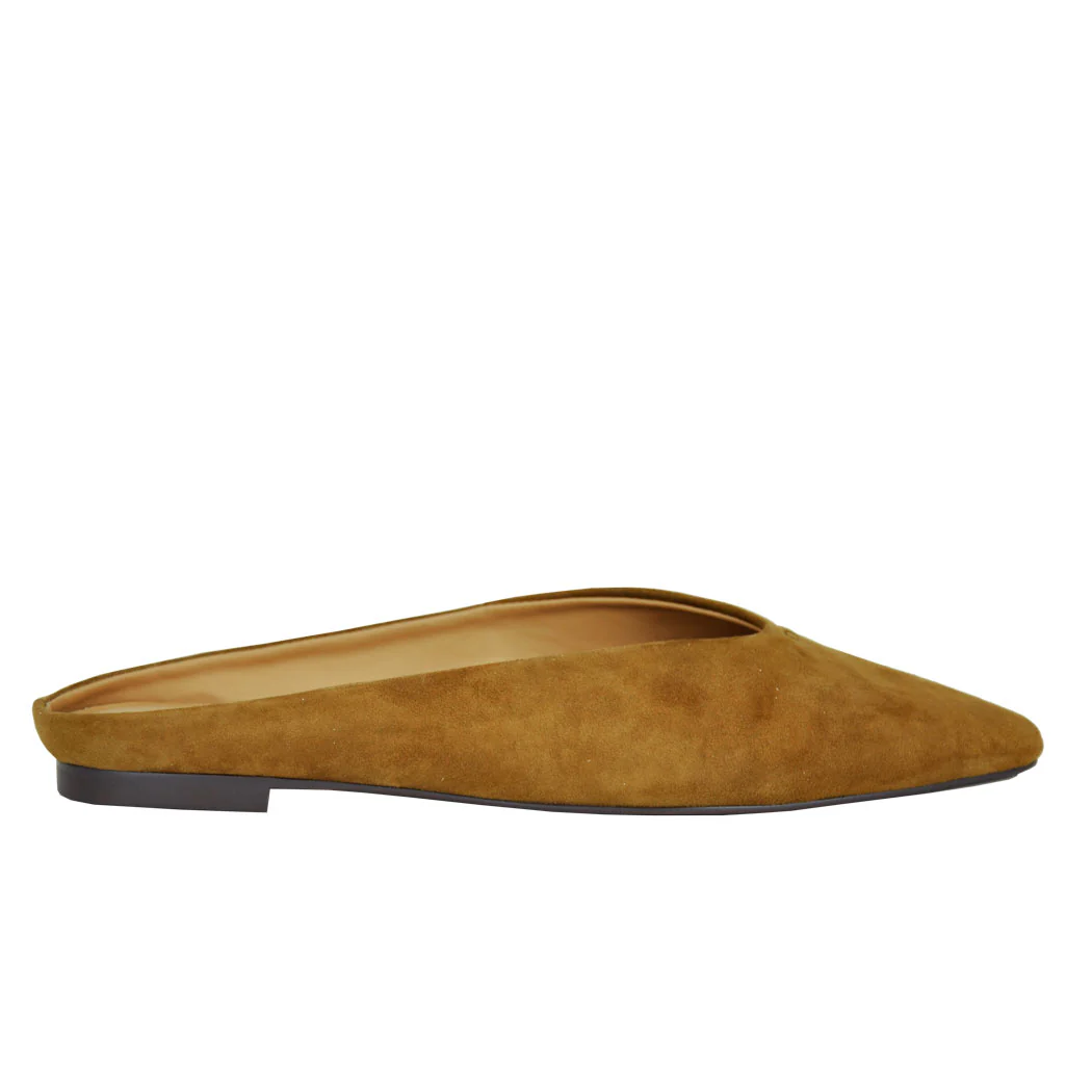 Sherman Suede Flat Mule - Image 2