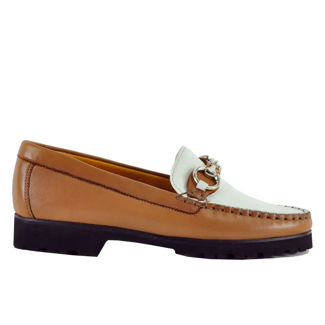 Soho-Combo Leather Lug Closed Flat - Image 2