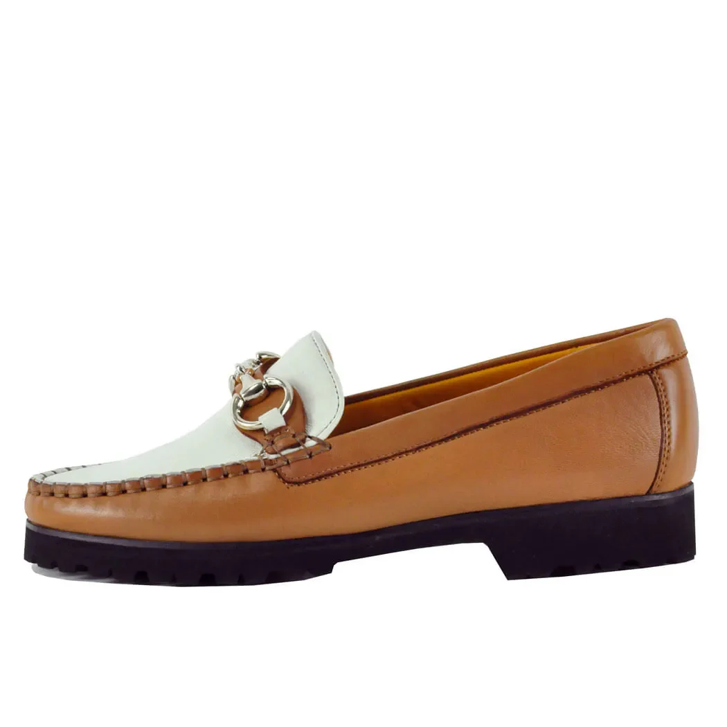 Soho-Combo Leather Lug Closed Flat - Image 4