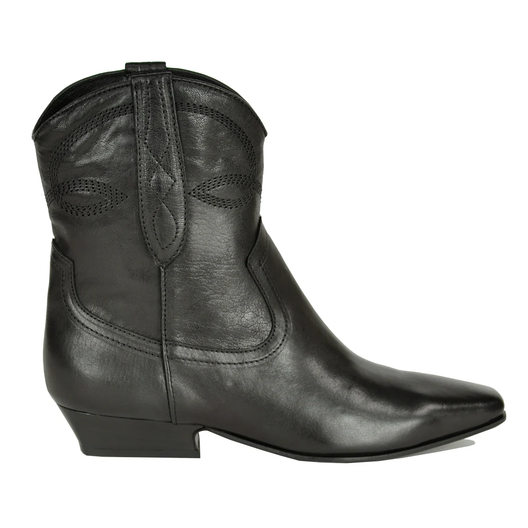Soph Leather Western Boot - Image 2