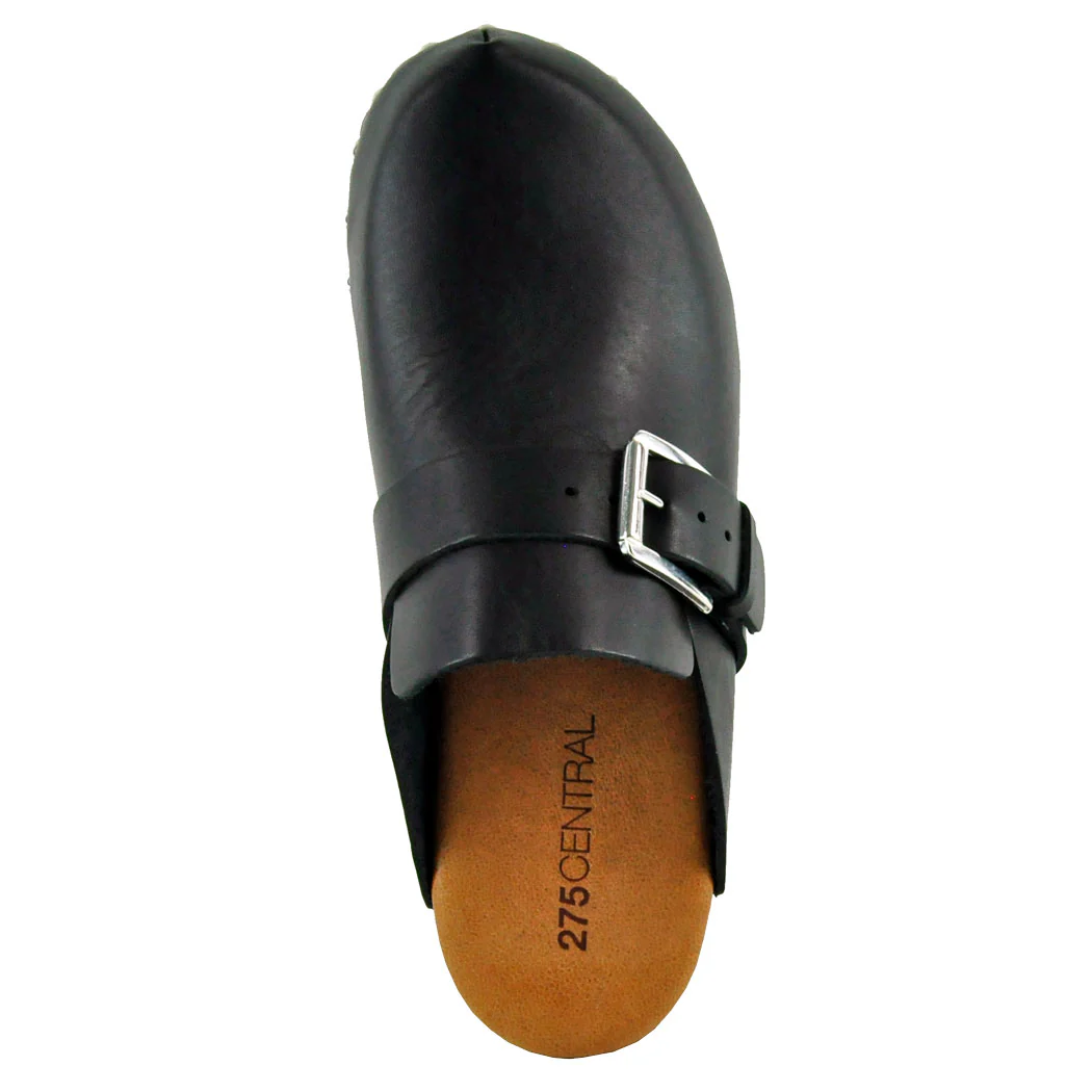 Sorokin Leather Wood Clog - Image 3