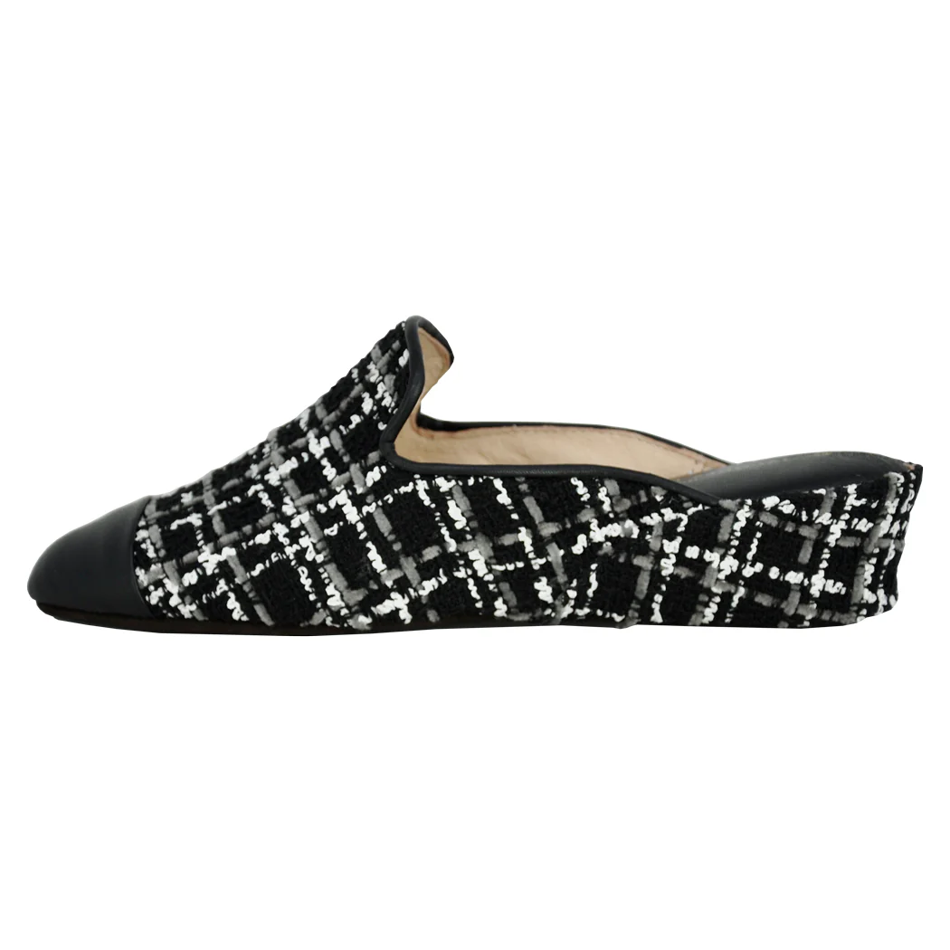 Stacy Fabric Cap Toe Slipper - Image 4
