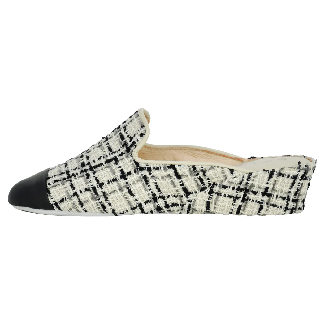Stacy Fabric Cap Toe Slipper - Image 4