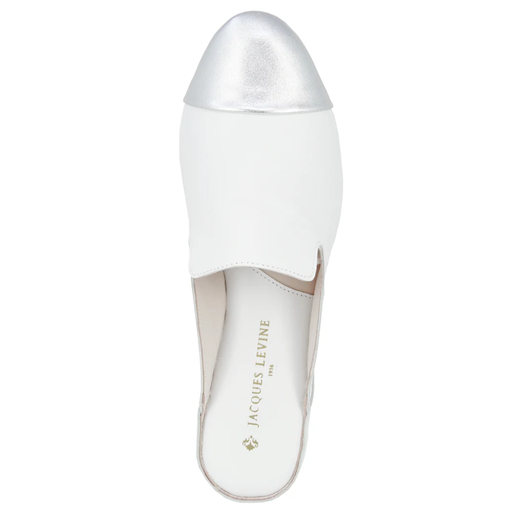 Stacy Leather Cap Toe Slipper - Image 3