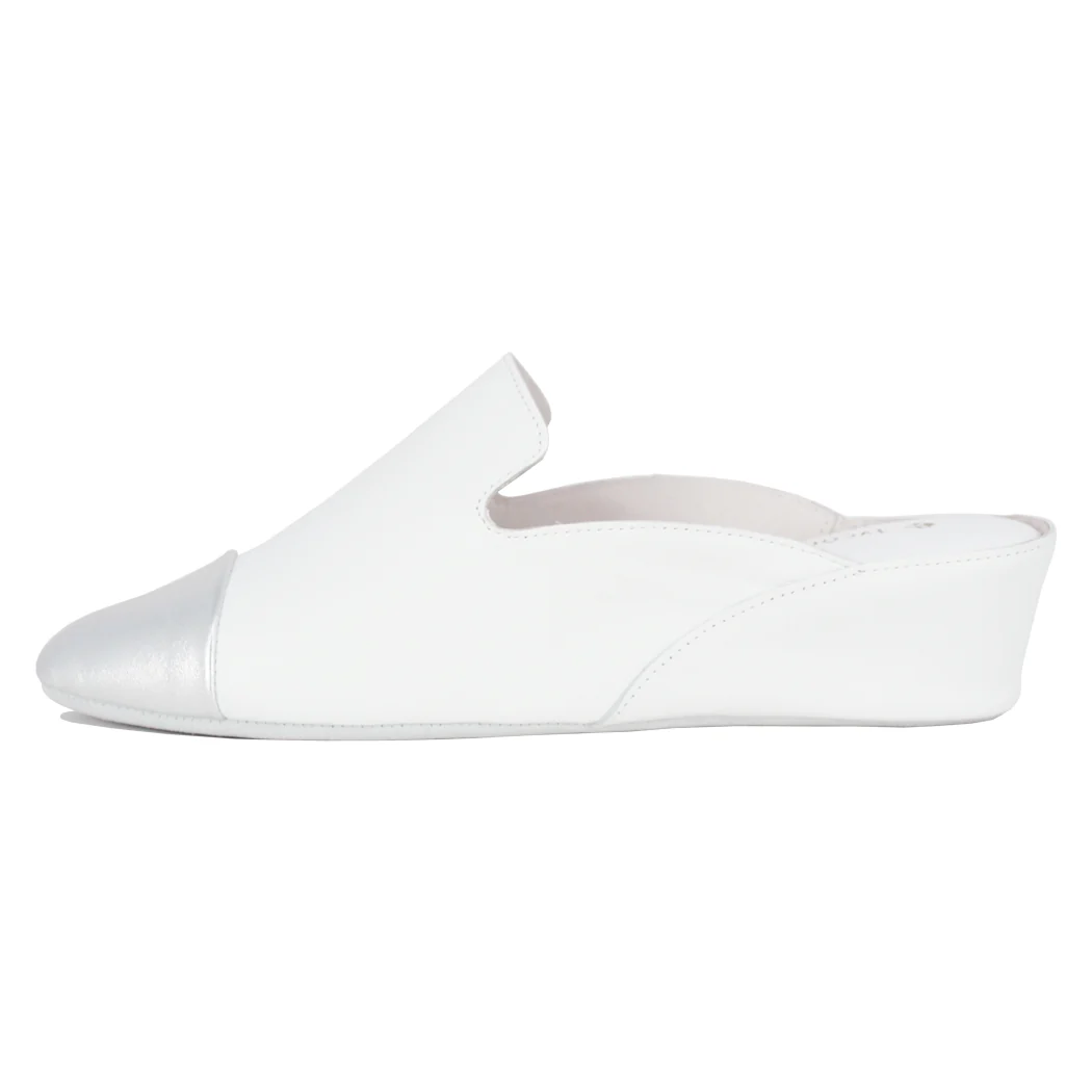 Stacy Leather Cap Toe Slipper - Image 4