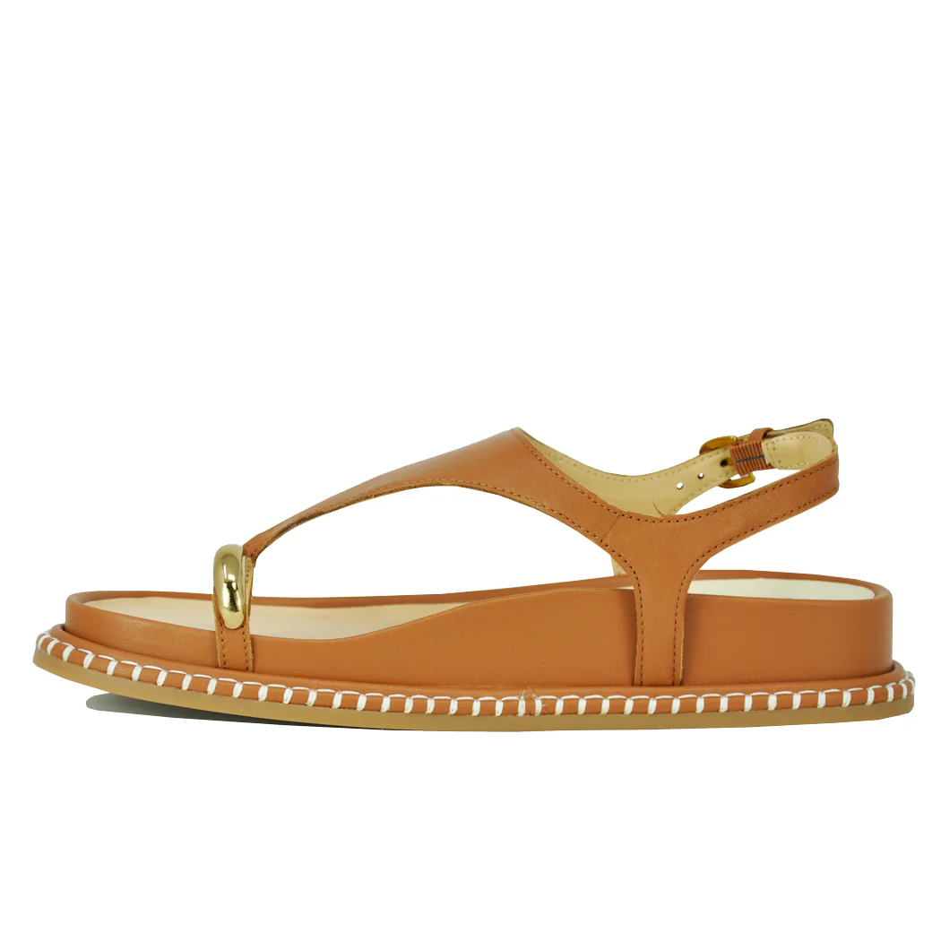 Stefan Leather Footbed Sandal - Image 4