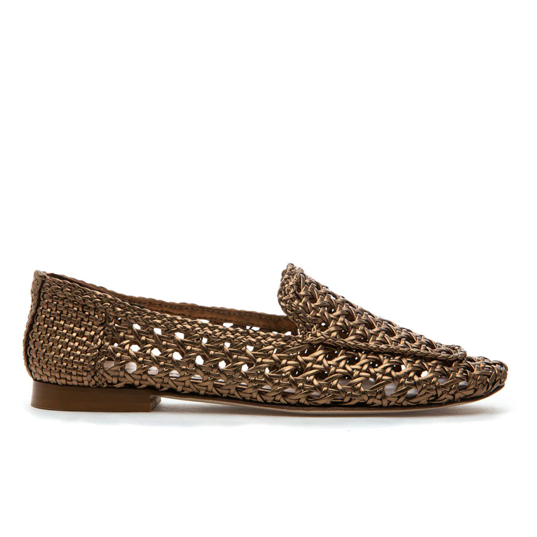 Stevie Woven Leather Flat - Image 2