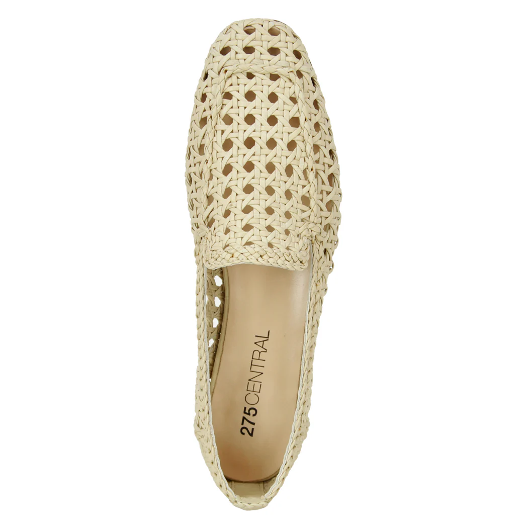 Stevie Woven Leather Flat - Image 3