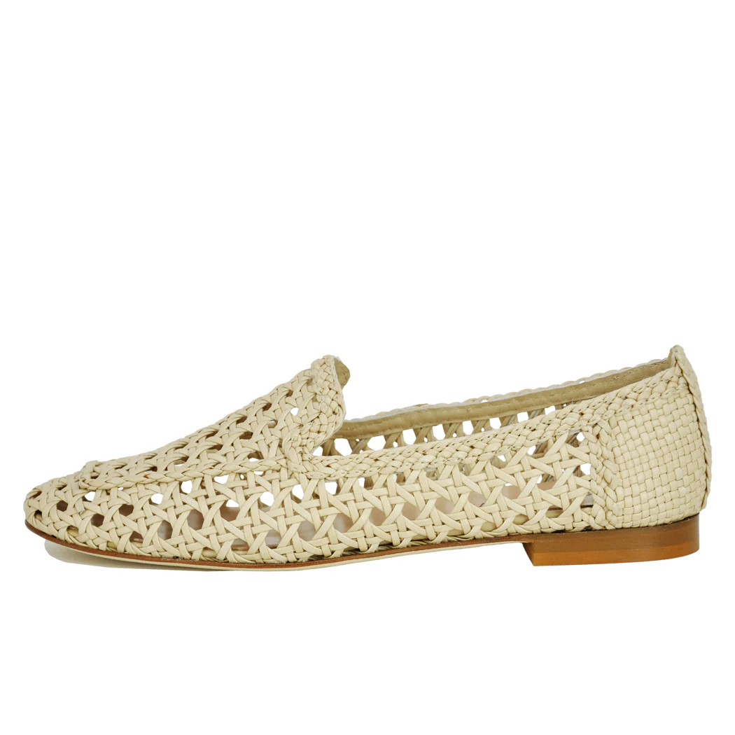 Stevie Woven Leather Flat - Image 4