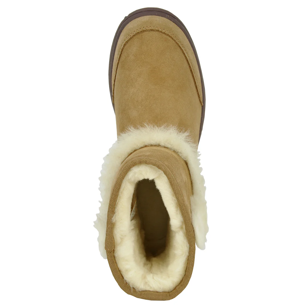Sunburst Mini Shearling Fur Bootie - Image 3