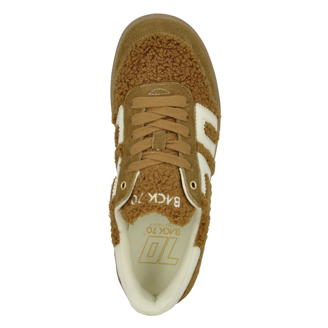 Teddy Fur Combo Sneaker - Image 4