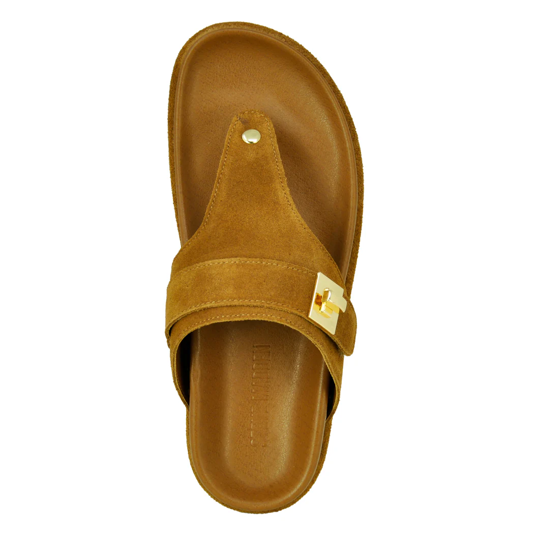 Thona Suede Ornament Footbed Thong - Image 3