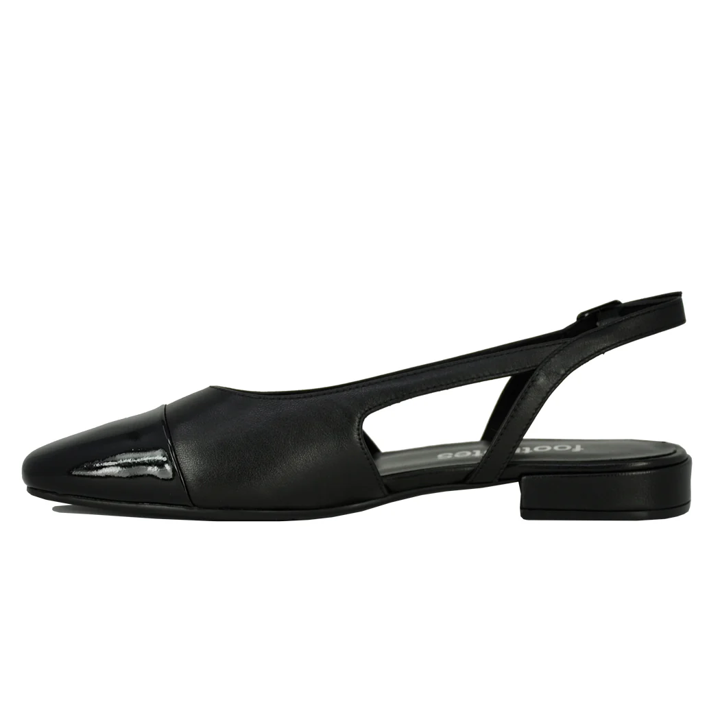 Tisha Leather Cap Toe Slingback - Image 4