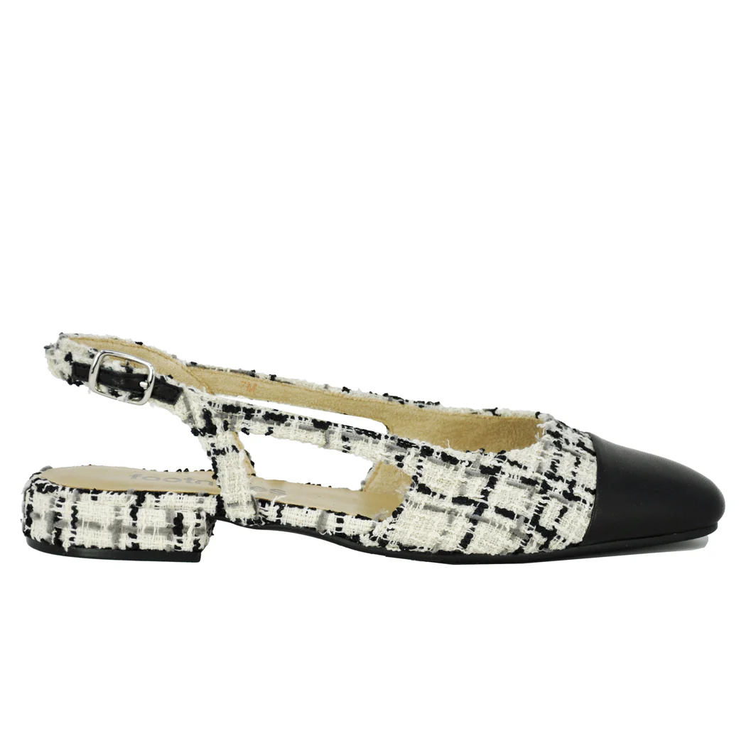Tisha Boucle Cap Toe Sling - Image 2