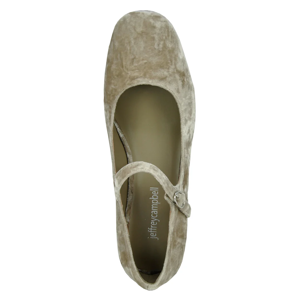 Top-Tier Velvet Maryjane Block Heel - Image 3