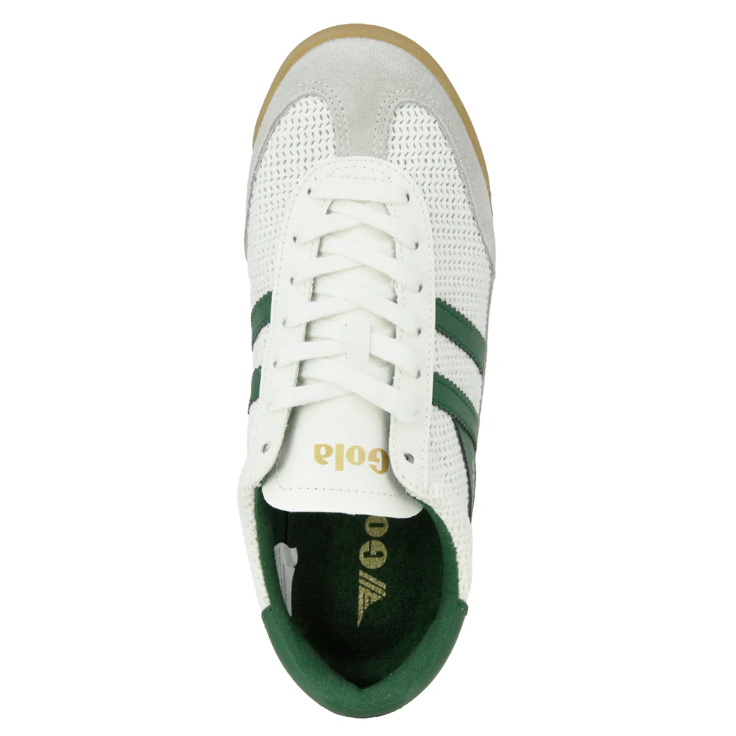 Tornado-Zephyr Perforated White Evergreen Sneaker - Image 3